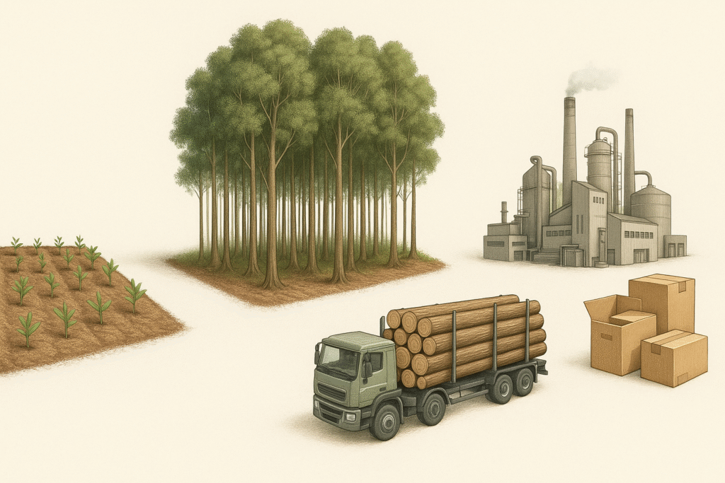 retorno do eucalipto